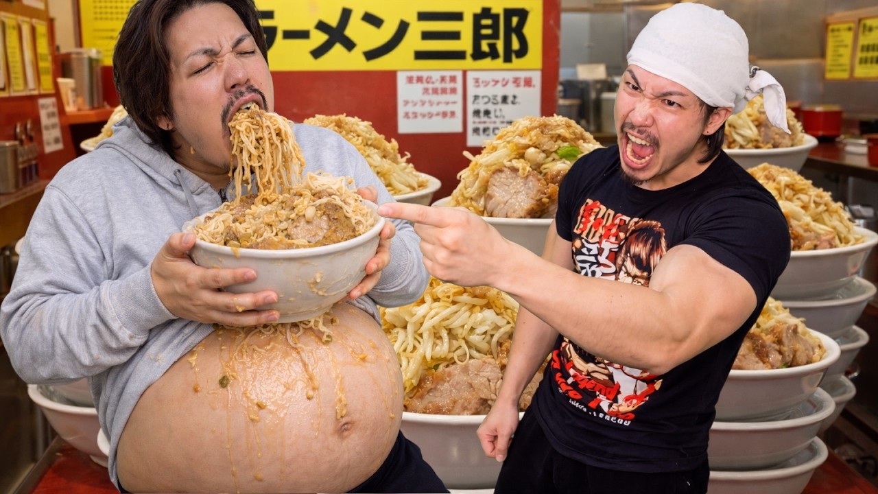 ゲロ吐くまでラーメン食べたら店主に怒られました。