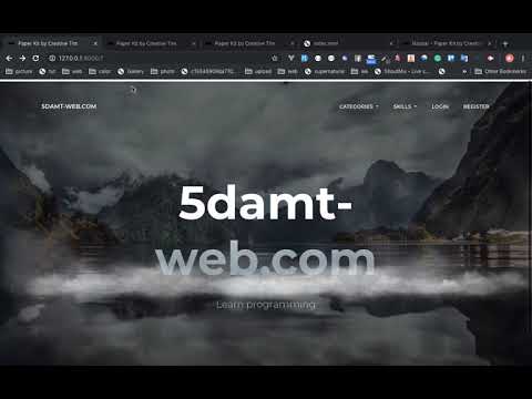 laravel 5 8 Lesson 26 show selected skills