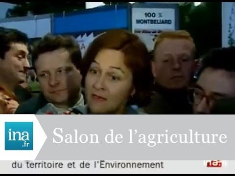 Dominique Voynet au Salon de l'Agriculture - Archive INA
