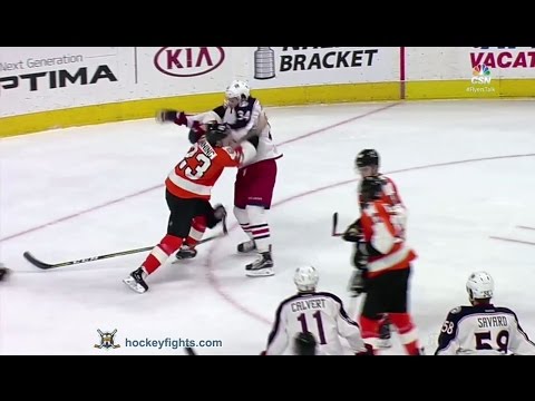 Josh Anderson vs Brandon Manning