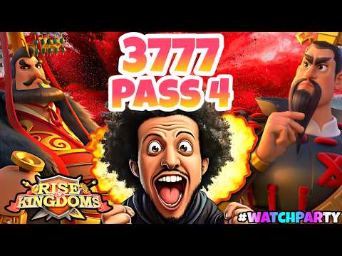 Live with Apo | War Time 3777 Pass 4 / Zone 5 | BOOM BOOM TIME | Rise of Kingdoms