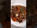 Julia Child’s Boeuf Bourguignon! 🍽 #shorts