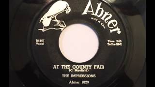 IMPRESSIONS - AT THE COUNTY FAIR - ABNER 1032, 45 RPM!
