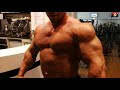 Mattia vecchi ifbb pro pose after workout