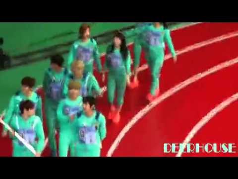 [Fancam] 120128 EXO at MBC Idol Sport day