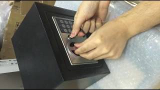 How to open Zeny® Digital Electronic Safe Security Box