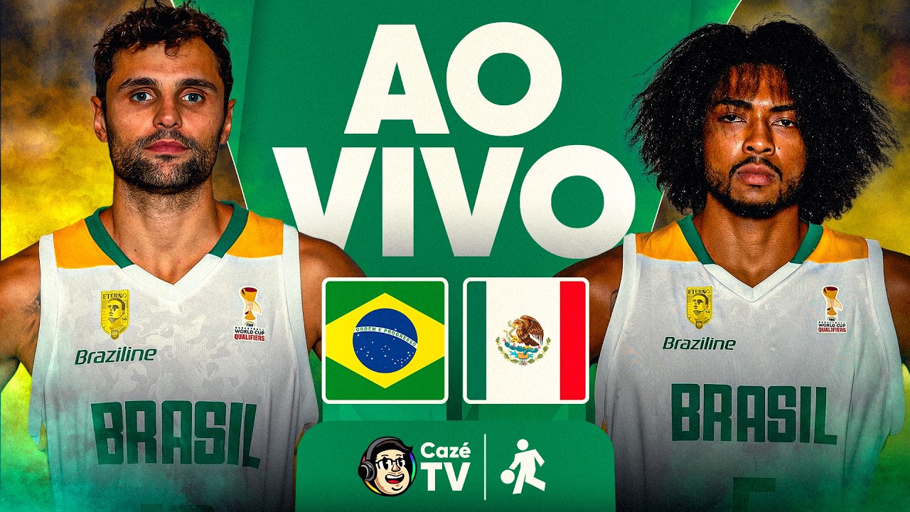 JOGO COMPLETO: BRASIL X MÉXICO | ELIMINATÓRIAS PARA A COPA DO MUNDO DE BASQUETE