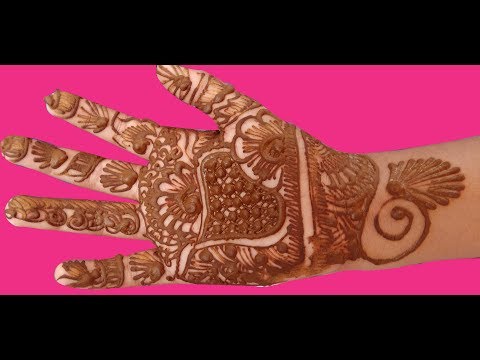 Cute Mehndi Design 2018 | Simple Henna Design @kid2teentv Video