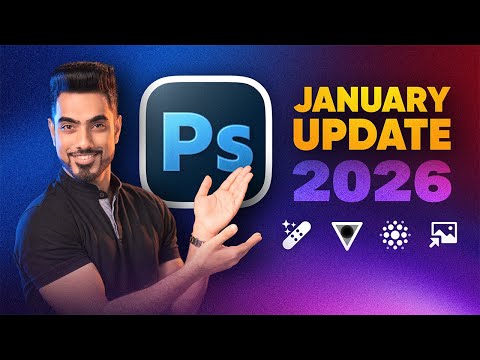 Photoshop Jan 2026 Update: All 5 NEW Features Explained!