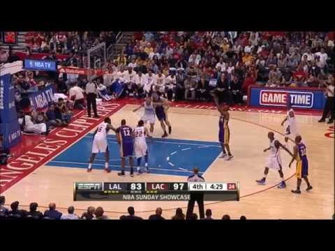 Kobe Bryant Full Highlights 4. 7. 2013 vs Clippers - 25 pts, 10 asts