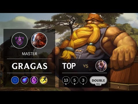 Gragas Top vs Quinn - EUW Master Patch 10.1