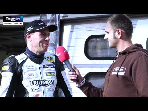 Interviews Triumph Street Triple Cup Hockenheim 2013 - First Race