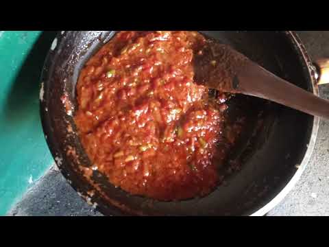 HOW TO MAKE TAMARIND CHILLI SAUCE (PILIPILI YA UKWAJU) #swahilidishes #food #foodporn #foodphoto