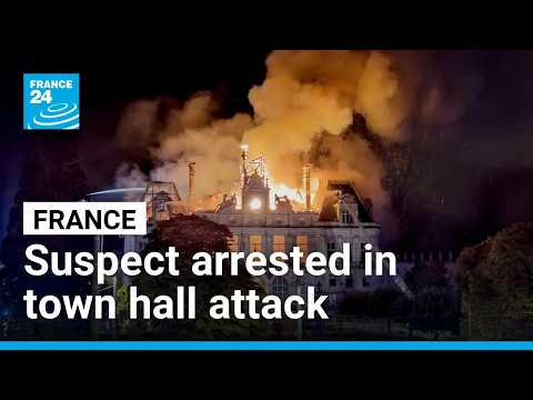 Police arrest French suspect in Limoges after town hall arson attack