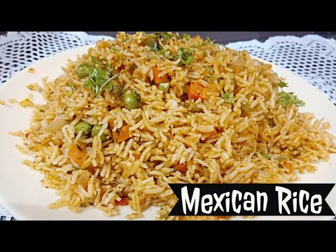 Mexican Rice Recipe | Easy One Pot Meal | How To Make Mexican Rice | Quick Rice | Spanish Rice
