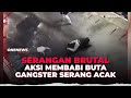 Detik Detik Gangster Mengamuk Di Tamansari Lima Warga Kena Bacok OneNews Update
