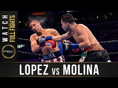 Lopez vs Molina FULL FIGHT: September 28, 2019 - PBC on FOX PPV