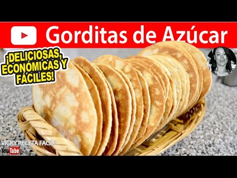 GORDITAS DE AZUCAR | #VickyRecetaFacil Video