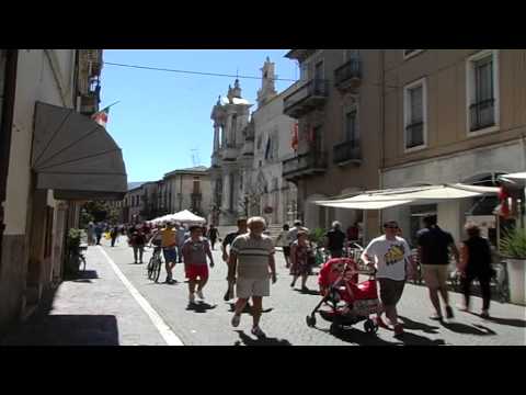 ONDA TG 19.08.2014 - FIERA CITTA' DI SULMONA: POLEMICHE ASSENZA CORSO OVIDIO SUD