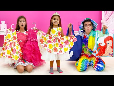 Mia Has Grown Up and Nastya Picks New Clothes for Her Day