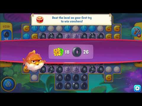 FISHDOM:  💥💥 Level 9258 First try No boosters, 9259 Hard Level First try  No boosters💥💥