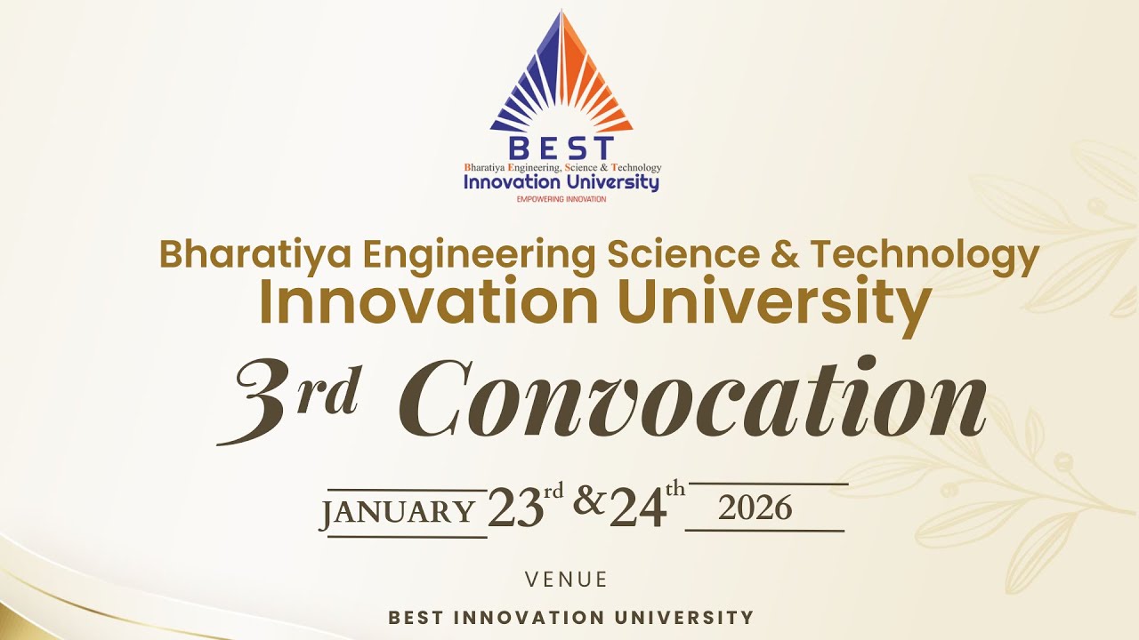BEST Innovation University | 3rd Convocation