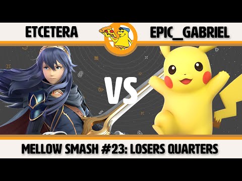 Mellow Mushroom SSBU #23 - Etcetera (Lucina) vs Epic_Gabriel (Pika) Smash Ultimate Losers Quarters