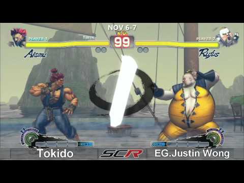 Socal Regionals 2010 - SSF4 Top 8 - Losers  - Tokido vs EG.Justin Wong