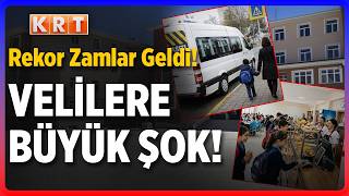 Okullar Açılmadan Rekor Zamlar Geldi! En Pahalı ve En Ucuz Mesafe Ne K