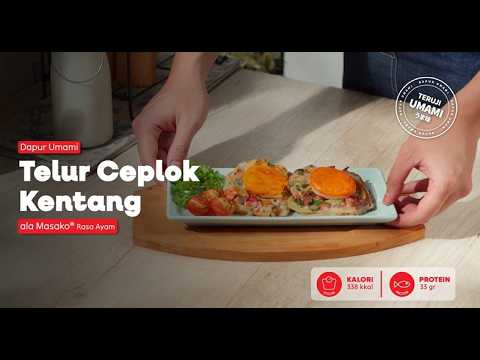 Telur Ceplok Kentang ala Masako®