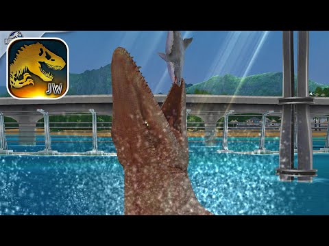 MOSASAURUS GEN 2 MAX LEVEL 40 || Jurassic World - The Game