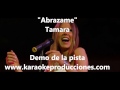 Tamara "Abrazame" DEMO PISTA KARAOKE ...