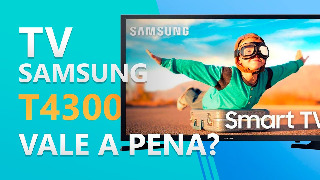 Miniatura da avaliação em vídeo de Smart TV Samsung 32 Polegadas HD Tizen 32T4300