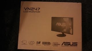 Video thumbnail for Asus VN247H 24" LED Backlight 1080p Monitor Unboxing by CPG