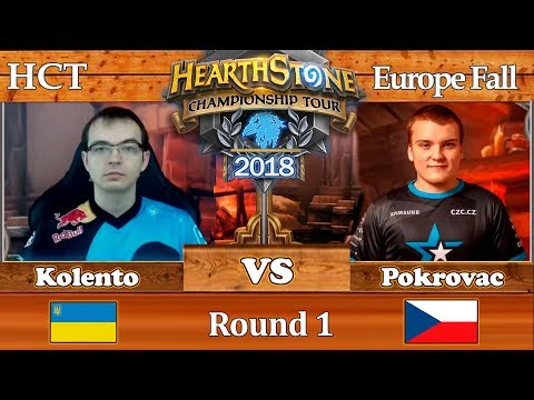 Hearthstone Europe FALL: Kolento vs Pokrovac 09/01/2018