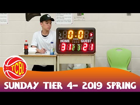 Titans vs Young Gunz | Sunday Tier 4 - Tcbl 2019 Spring