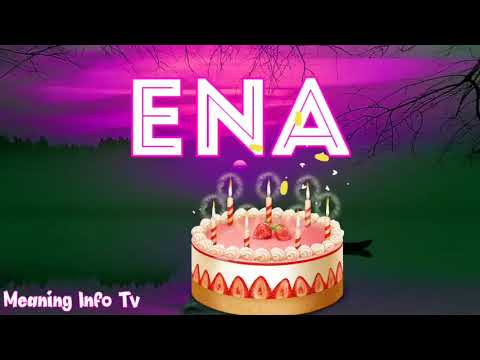 Ena Happy Birthday To You | Ena Happy Birthday Song | Happy Birthday Ena Song | Ena Birthday Song