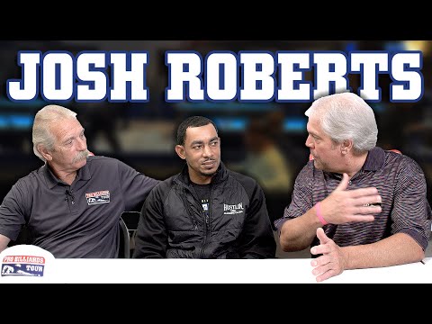 Pool Player Josh Roberts interviewed at the 2022 International Open