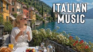 24/7 Italian Vibes &amp; Morning Coffee in Italy 🎶 Amalfi Coast &amp; Lake Como | Mediterranean Music 4K