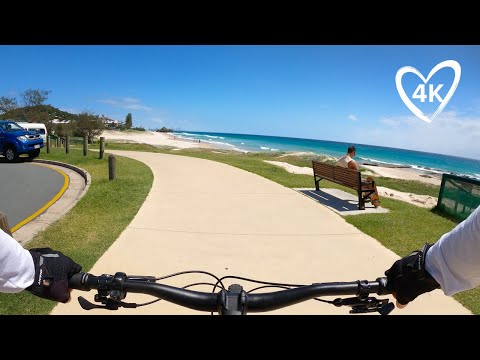 BIG 2hr Beach Bike Ride - Best Beaches of the Gold Coast, Australia - Main Beach To Coolangatta
