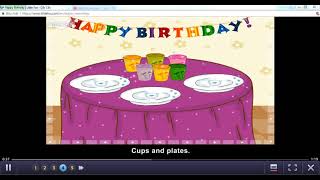 LITTLE FOX - Happy birthday