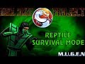 Mortal Kombat Project 4 1 Season 2 Final Reptile Survival Mode MUGEN 1080p 60fps