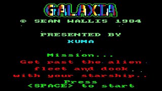 [Amstrad CPC] Galaxia - Longplay