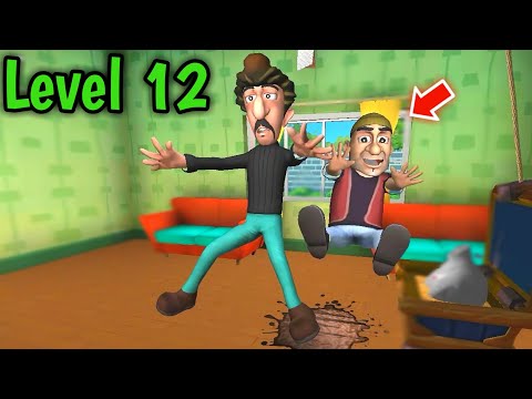 Level 12 scary robber home clash gameplay