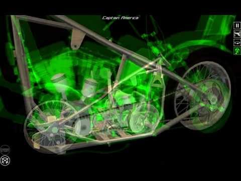 Bike Disassembly 3D Video