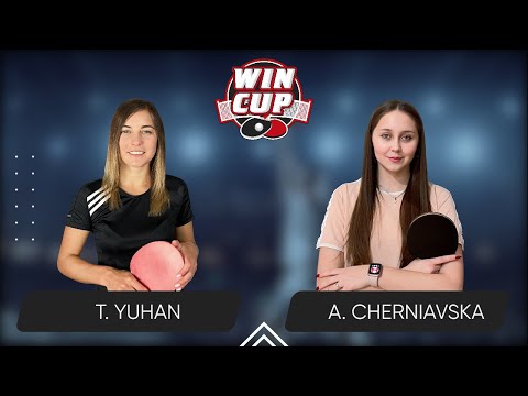 10:45 Tetiana Yuhan - Alina Cherniavska West 2 WIN CUP 01.11.2023 | TABLE TENNIS WINCUP