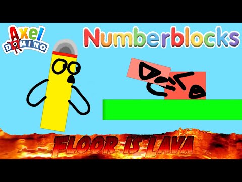 Numberblocks Fight Floor is Lava