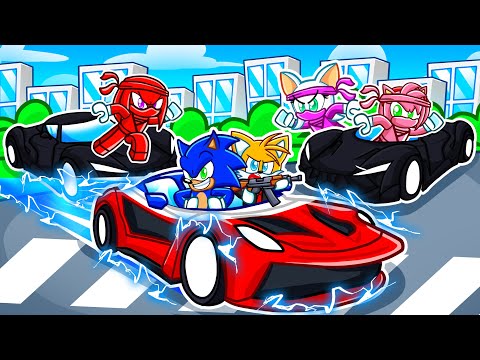 PRESIDENT CAR SPEEDRUNNER vs ASSASSIN HUNTERS In DRIVING EMPIRE! (Roblox)