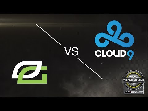 OpTic Gaming vs Cloud9 - CWL Global Pro League Stage 2 - Group Green - Day 1