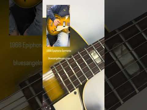 1966 Epiphone Sorrento - E452T - Hollowbody Archtop - Royal Olive Burst image 23